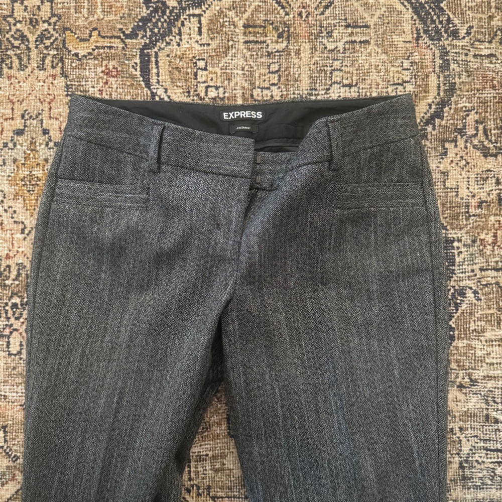 Express Columnist Slacks Size 00r Stretchy Barely… - image 3